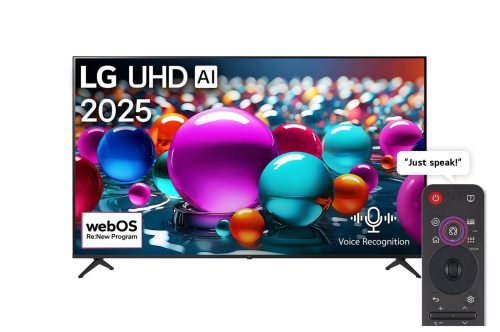 LG TV 55" UHD AI 4K - 55UA85006LA